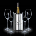 5 Piece Jacobs Cooler w/ 4 Woodbridge Wine Glass